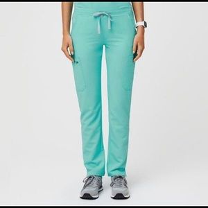 Figs XXS Fresh Aqua Yola skinny pants
